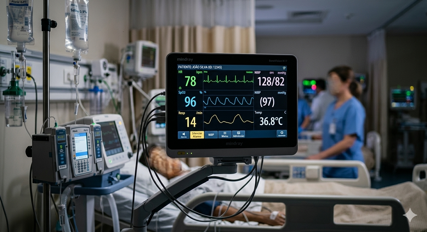 Monitor de hospital